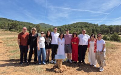 Grupo CYCLUS impulsa la recuperación ambiental de la Sierra de Martés con la plantación de 500 olivos en el Campus Diversia